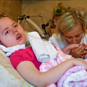 Chernobyl Children Lida and Nadezhda