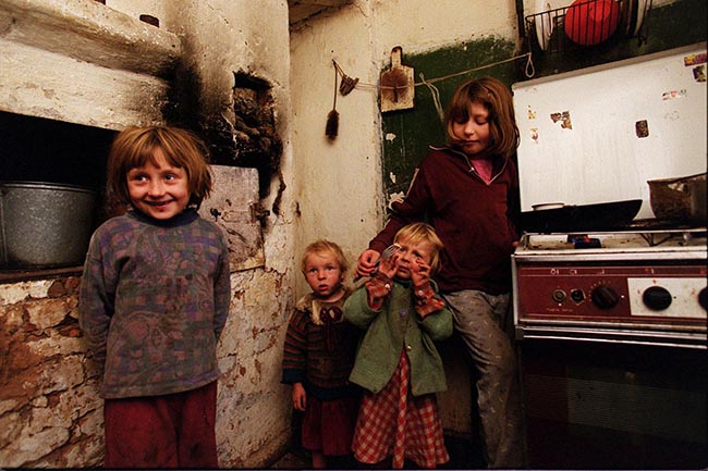 Vera, Nastuia, Tania and Ira Marshin in Pirivichi