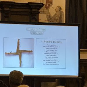 St Brigids Cross and Blessing