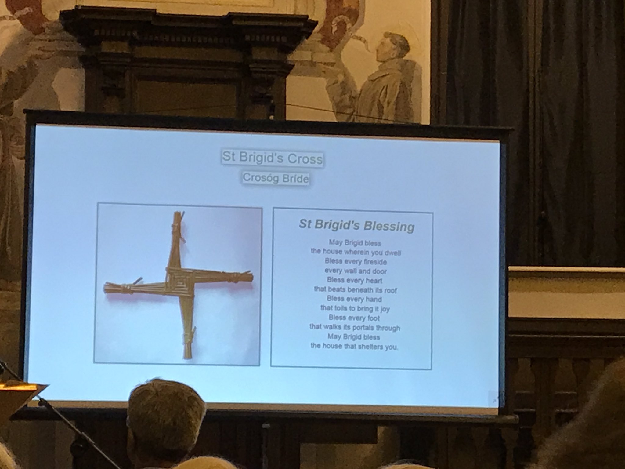 St Brigids Day Cross and Blessing