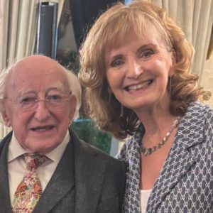 Adi Roche and President Michael D Higgins at Áras an Uachtarain 06 November 2025