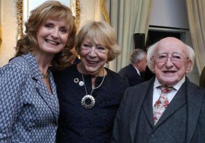 Adi Roche, Sabina Higgins, President Michael D Higgins